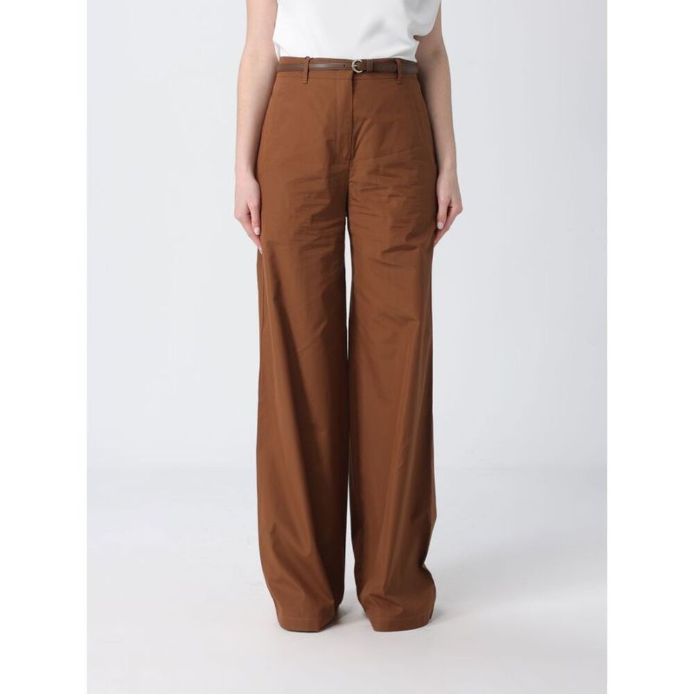 Max Mara Studio Pants Woman Grey